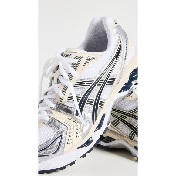 Asics GEL-KAYANO 14 Sneakers in White & Midnight Womens 9.5 New with Box Shoes - Picture 5 of 17